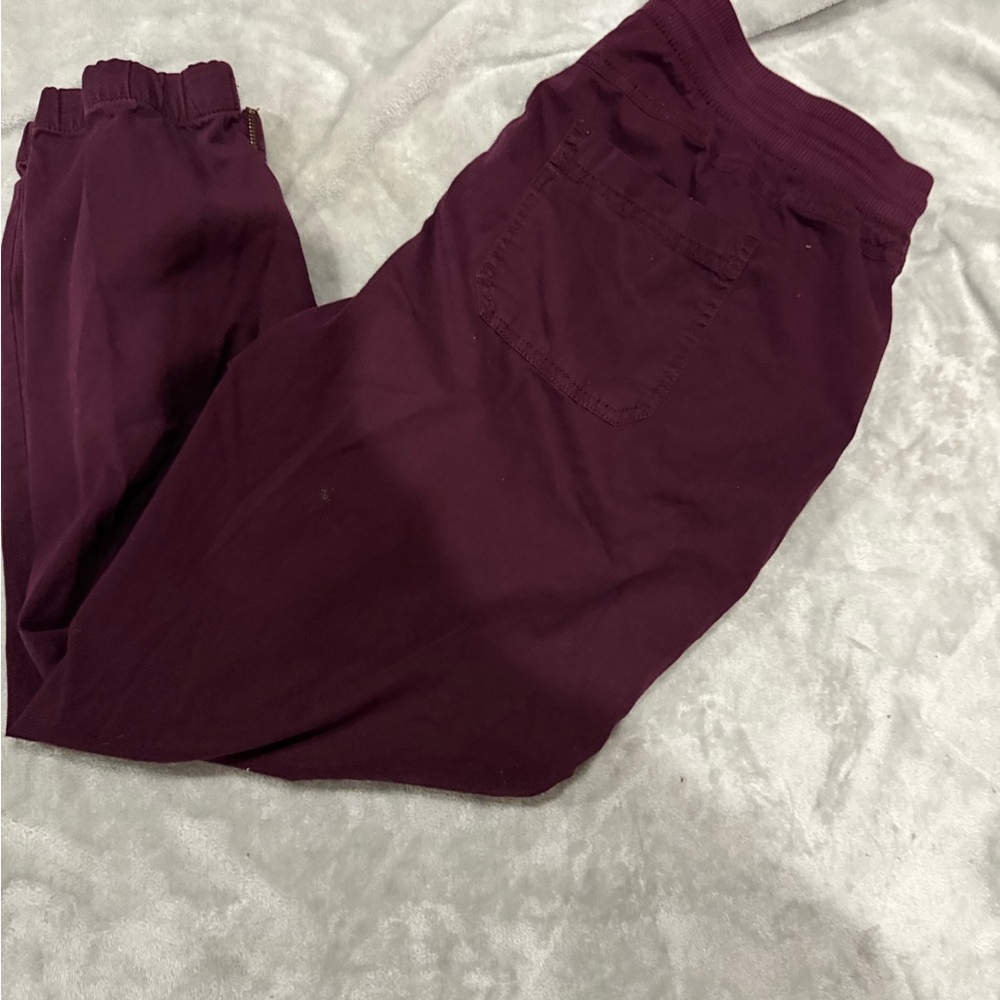 Sonoma Burgundy Jogger Pants - women’s Size XXL